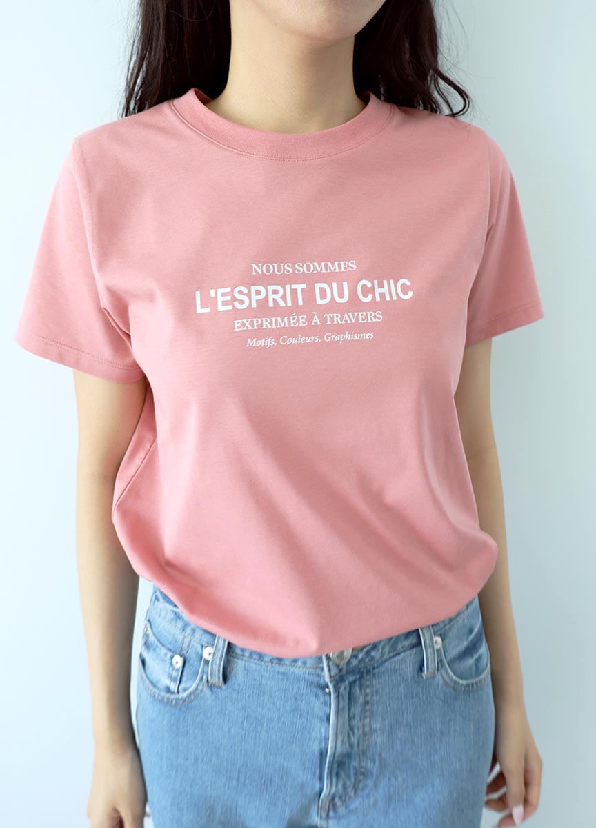 L'ESPRIT DU CHIC LOGO T  (網路限定色)