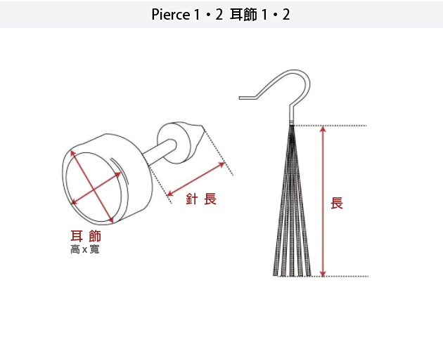 SIZE GUIDE 尺寸丈量對照表 21 耳飾