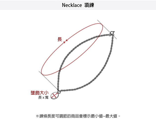 SIZE GUIDE 尺寸丈量對照表 22 首飾