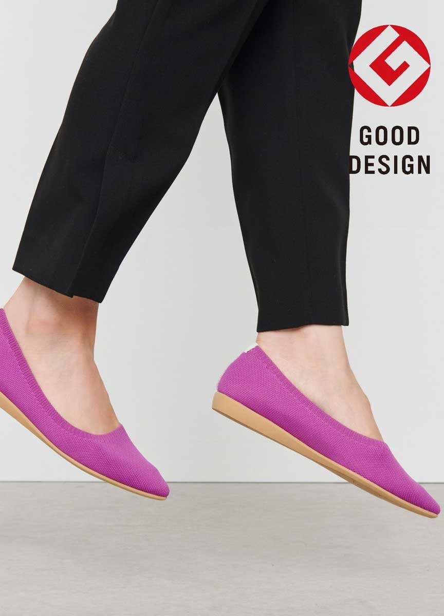 steppi by UNFILO基礎針織鞋 紫色